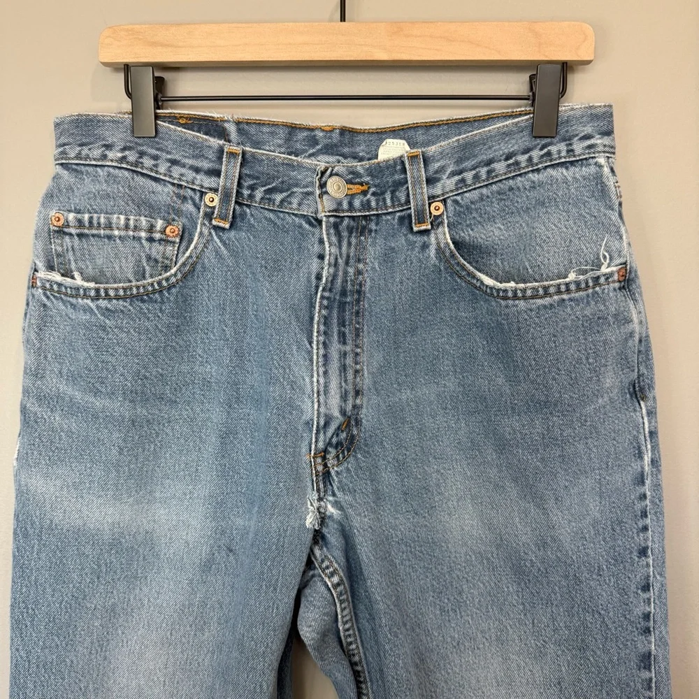 Vintage‎ Levi's Men's Straight Blue Jeans 34x34